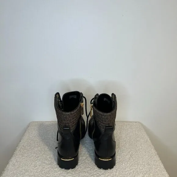 MICHAEL Michael Kors | Bastian Lace-Up Ankle Boots | Black