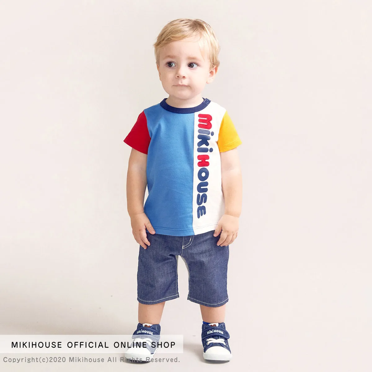 MIKI HOUSE Logo Tee