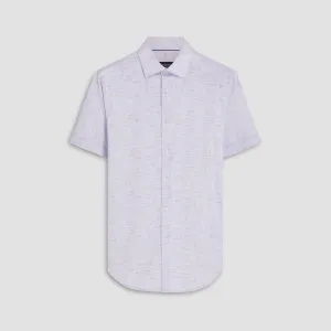Miles Marled Print OoohCotton Short Sleeve Shirt