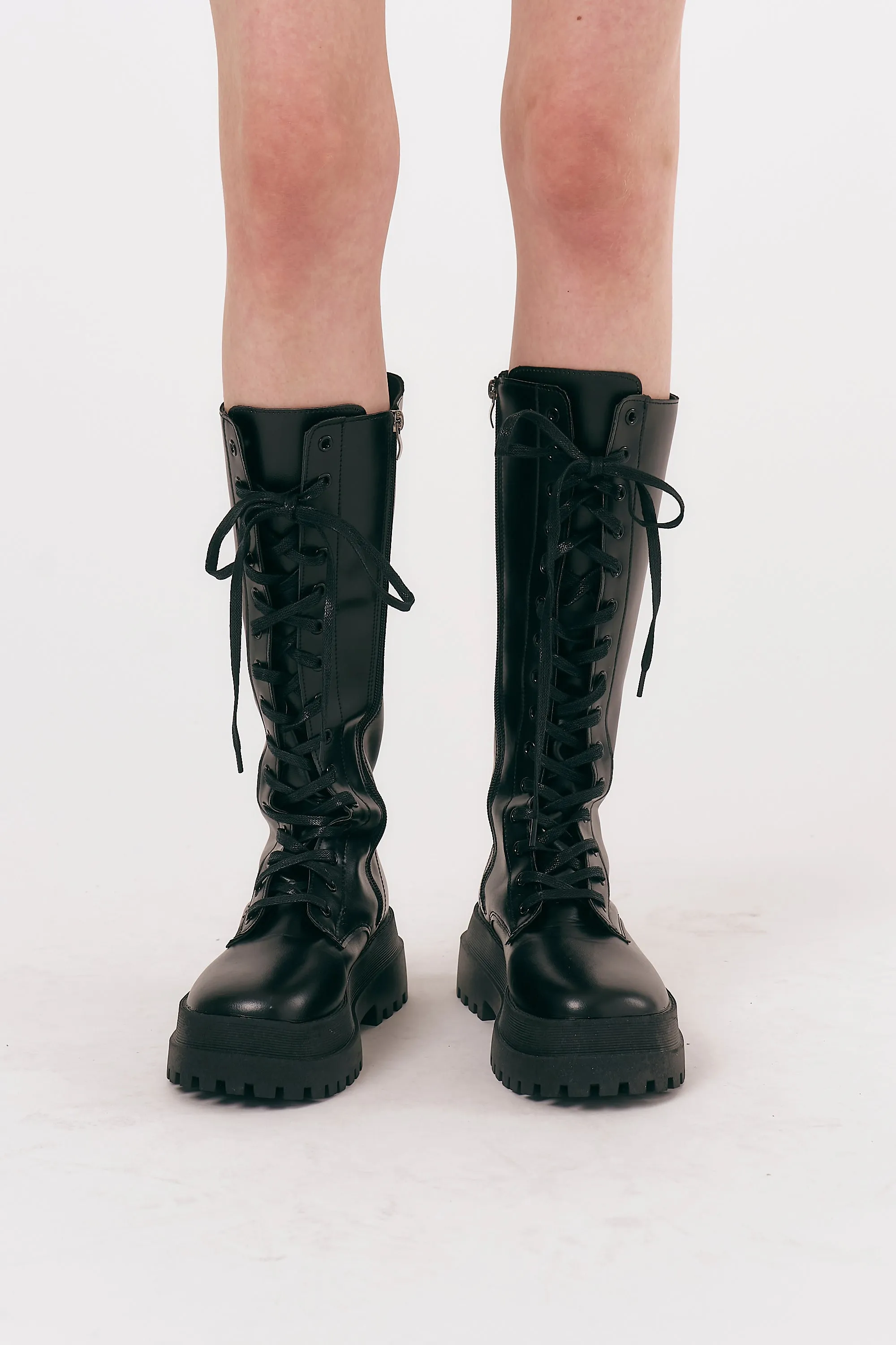 Milly Chunky Combat Boots