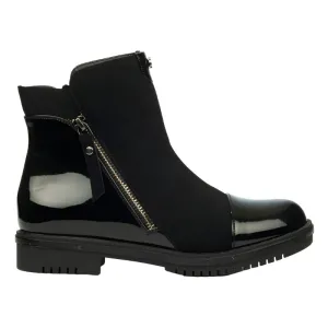 Miss Black Ankle Boots - Black