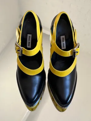 Miu Miu platform heels