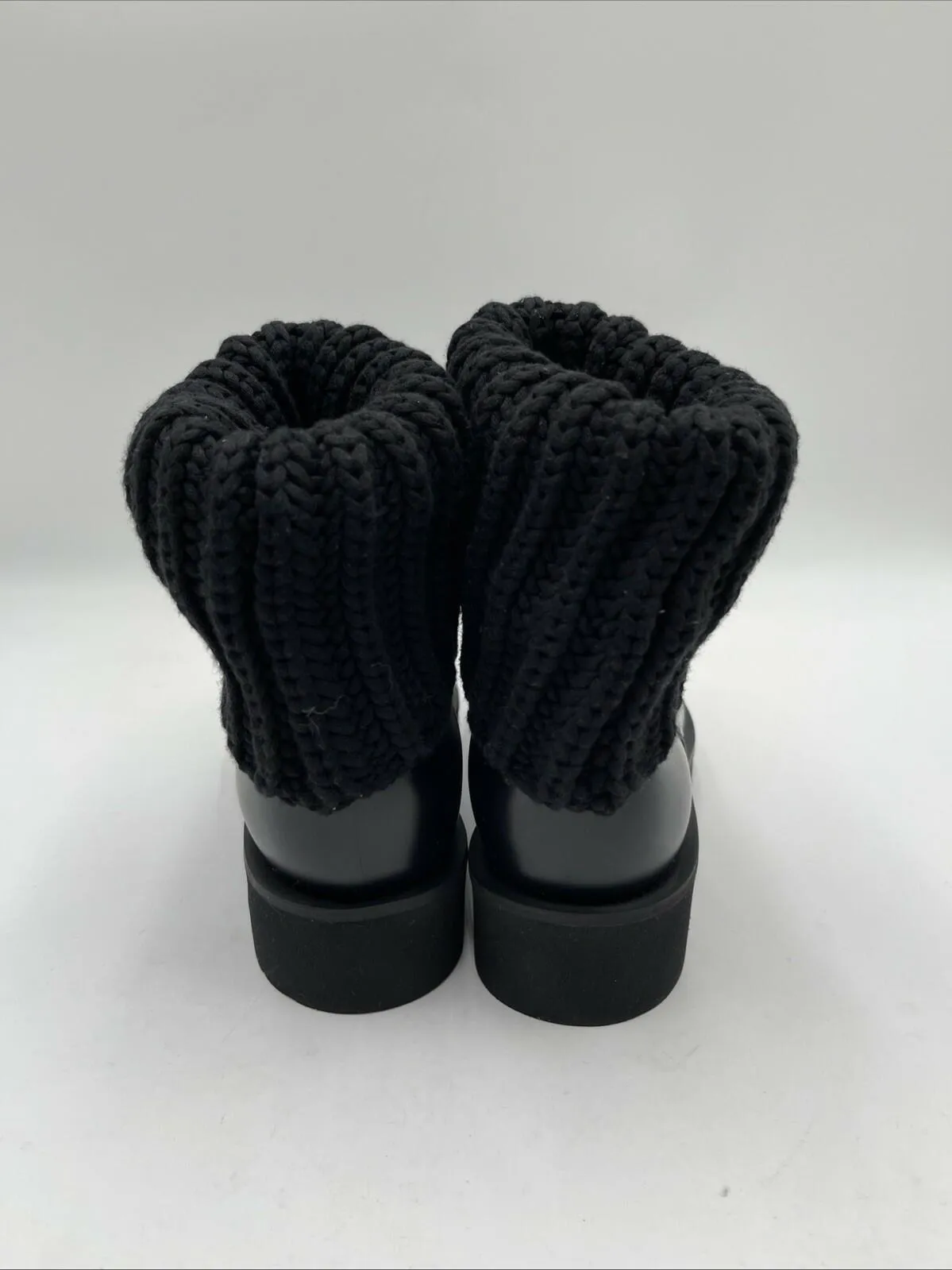 Moncler Ginette Rain Boots Women’s Black Size 35 - Very Good