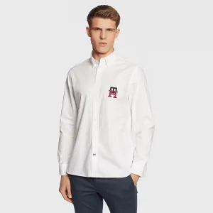 Monogram Oxford Shirt - White