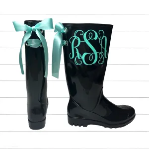 Monogrammed Rain boots