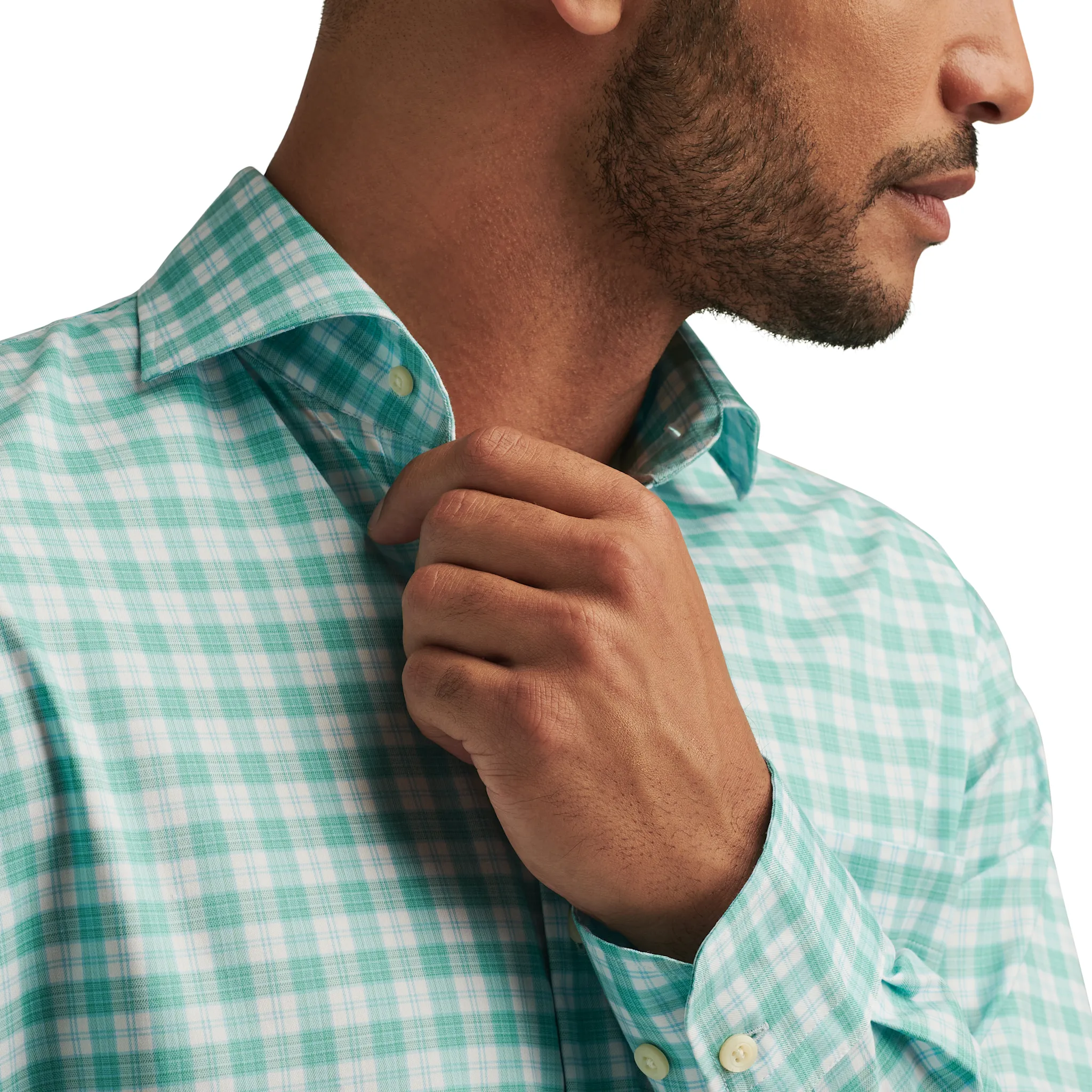 Morris Crown Lite Cotton Stretch Sport Shirt