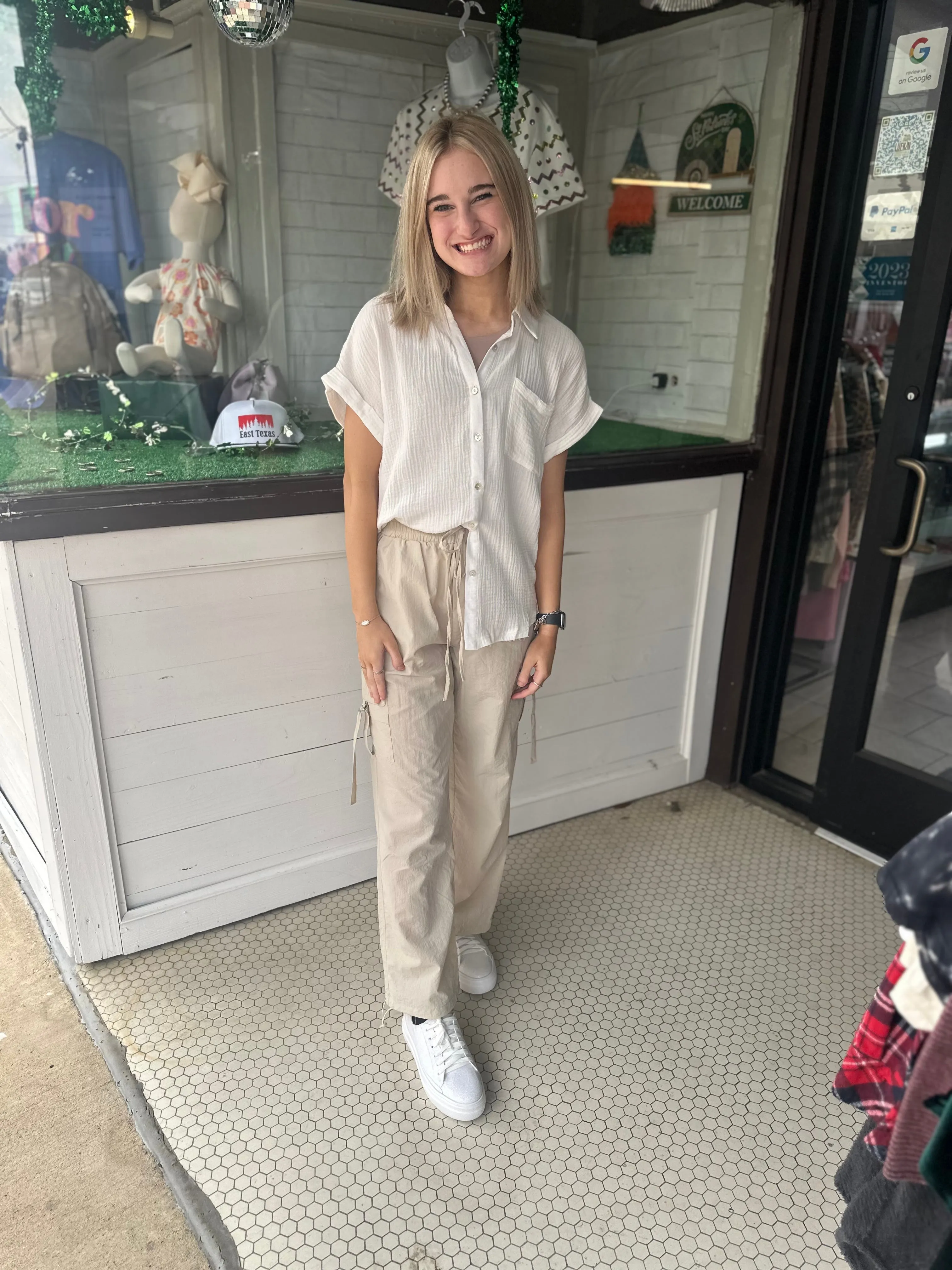 Most Relaxed Cargo Pants: Beige