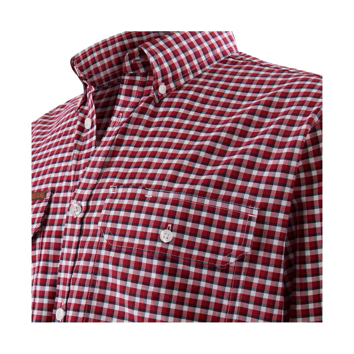 Mustang Signature Y04005 Mens Formal Check Shirt