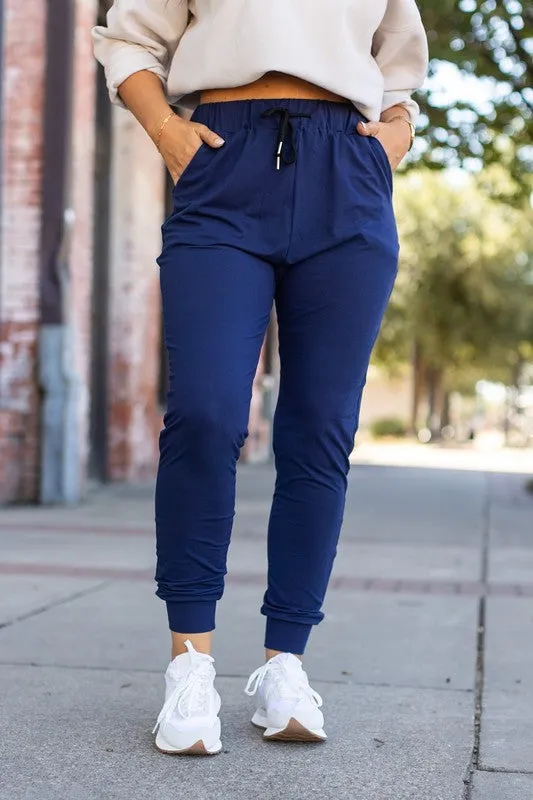Navy Lounger Leggings