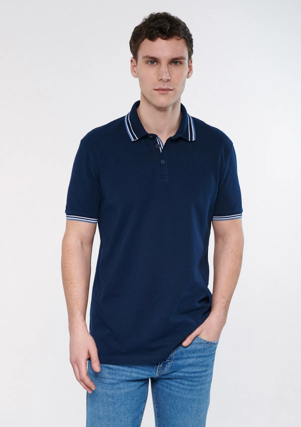 Navy Polo