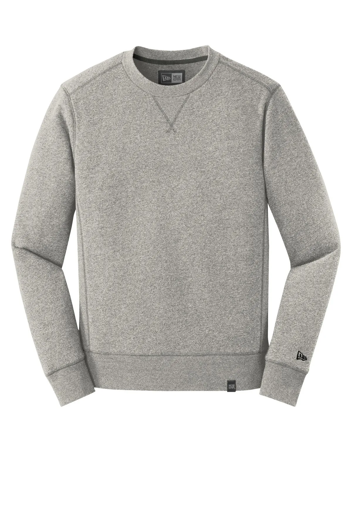 New Era  French Terry Crew. NEA501 Light Graphite Twist
