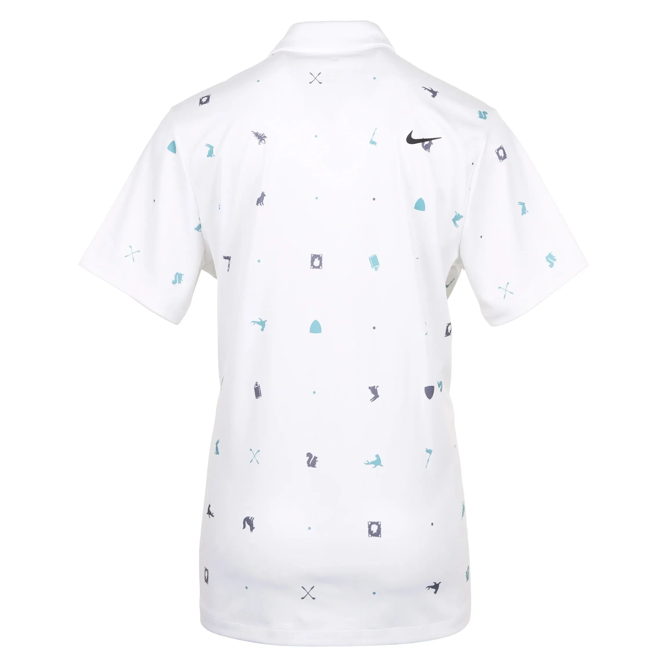 Nike Dri-Fit Tour Icon Print Golf Polo Shirt