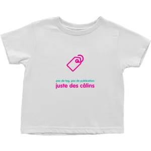 No Tagging Toddler T-Shirts (French)