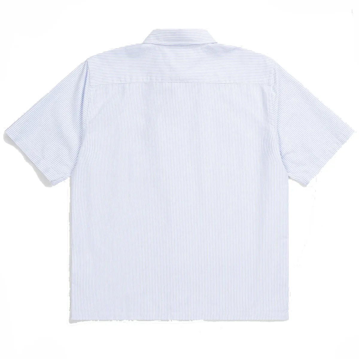 Norse Projects Ivan Oxford Monogram Blue Stripe