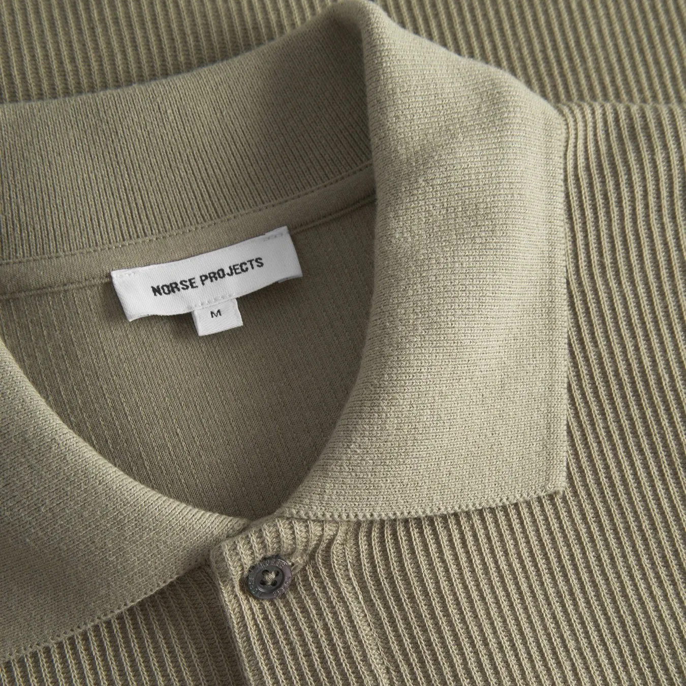 Norse Projects Ruben Double Face LS Polo Clay