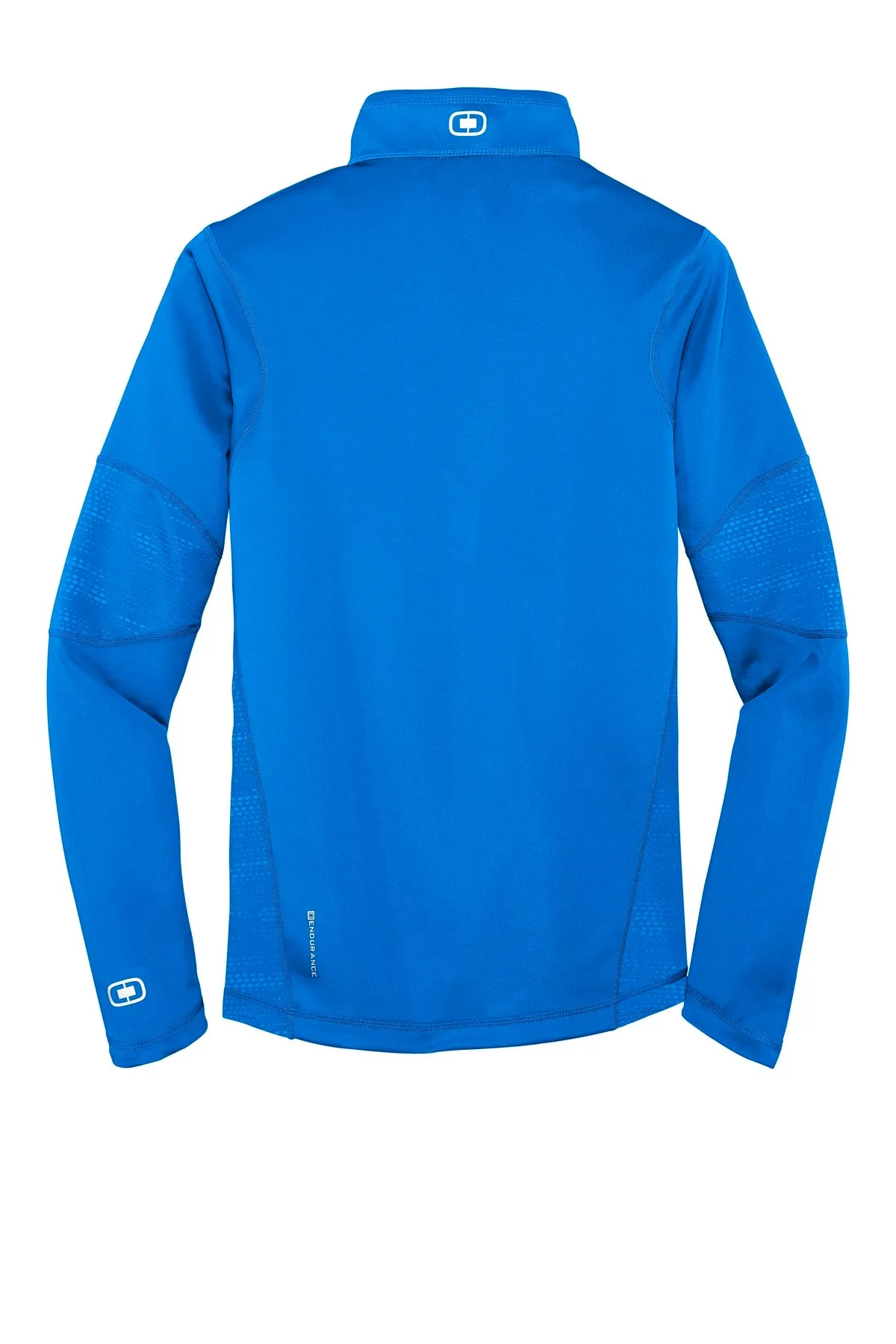 OGIO Fulcrum 1/4-Zip. OE701 Electric Blue
