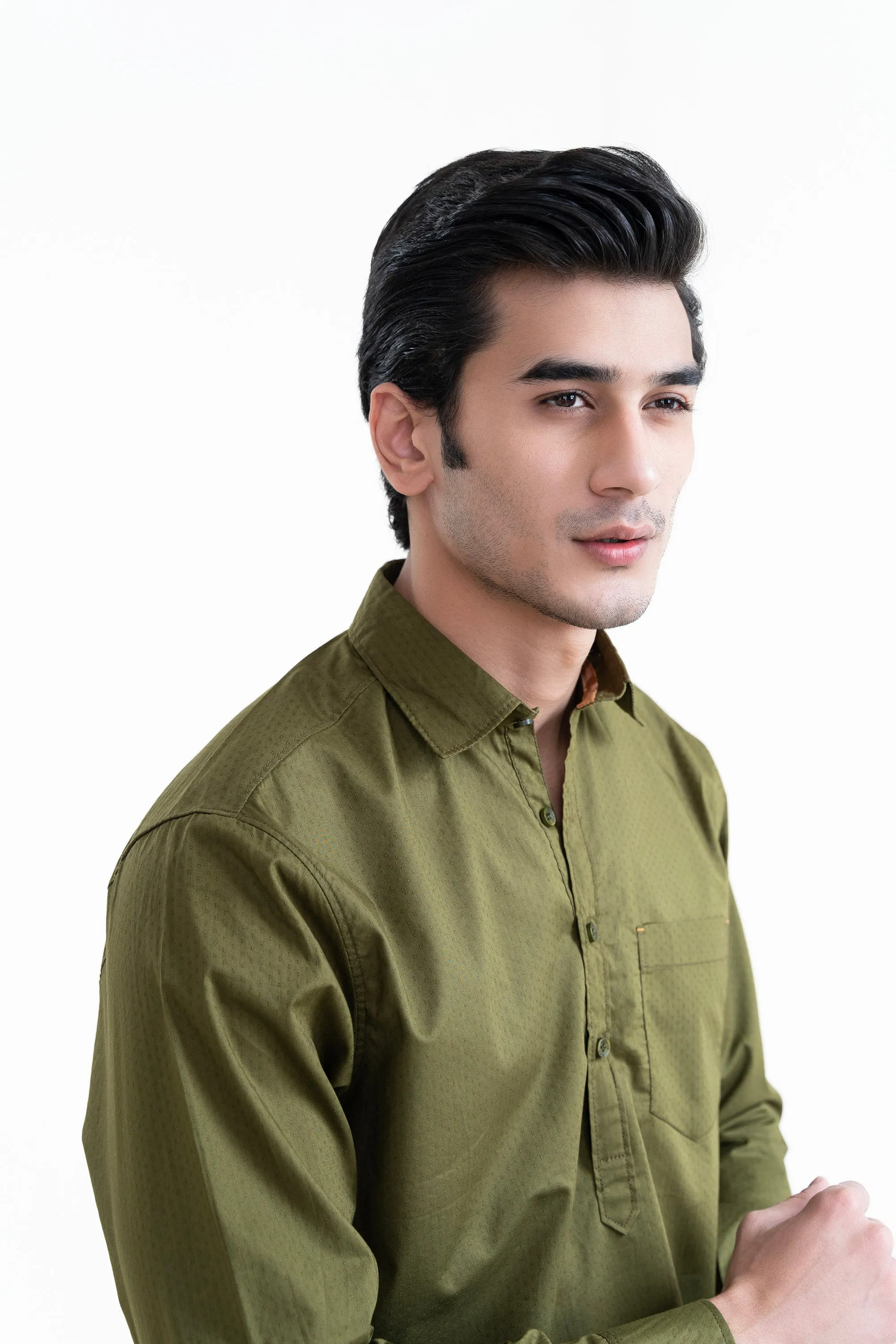 Olive Casual Shirt