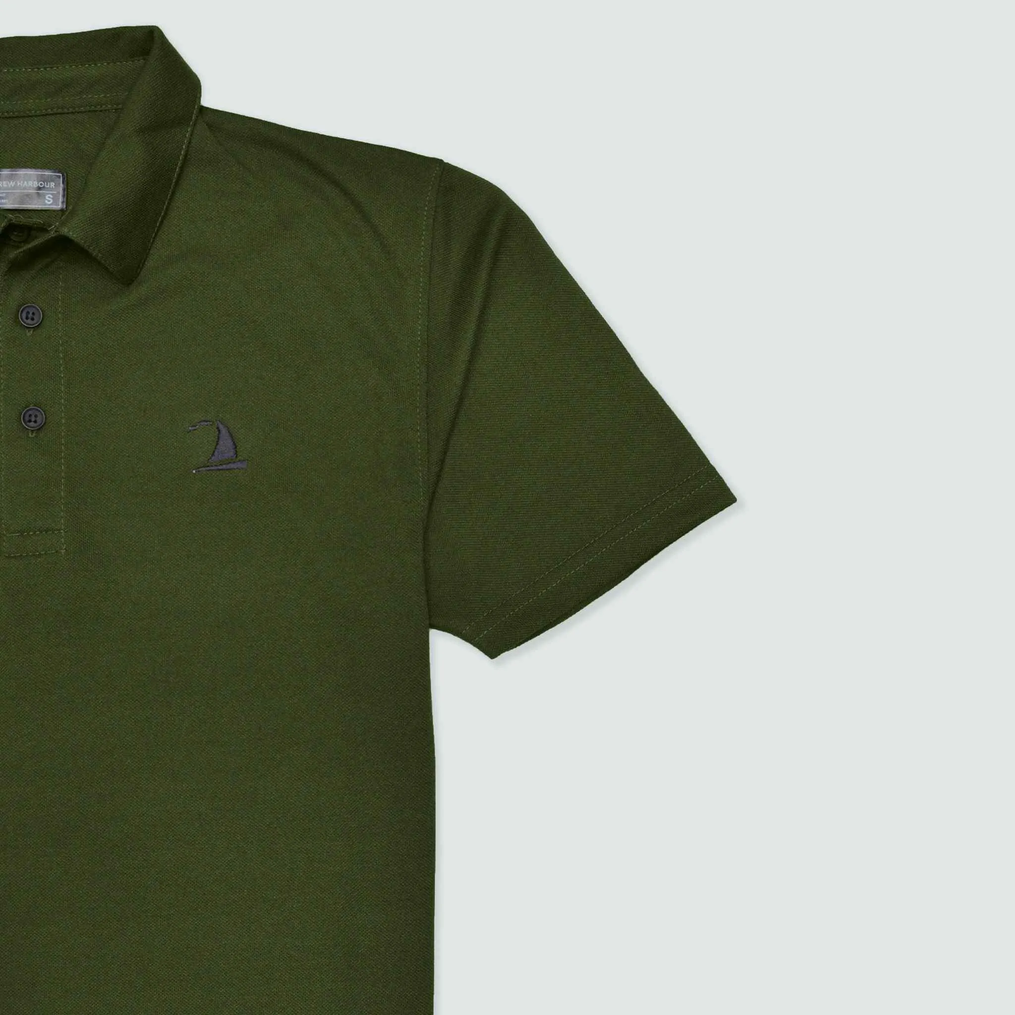 Olive Green Polo Shirts For Men