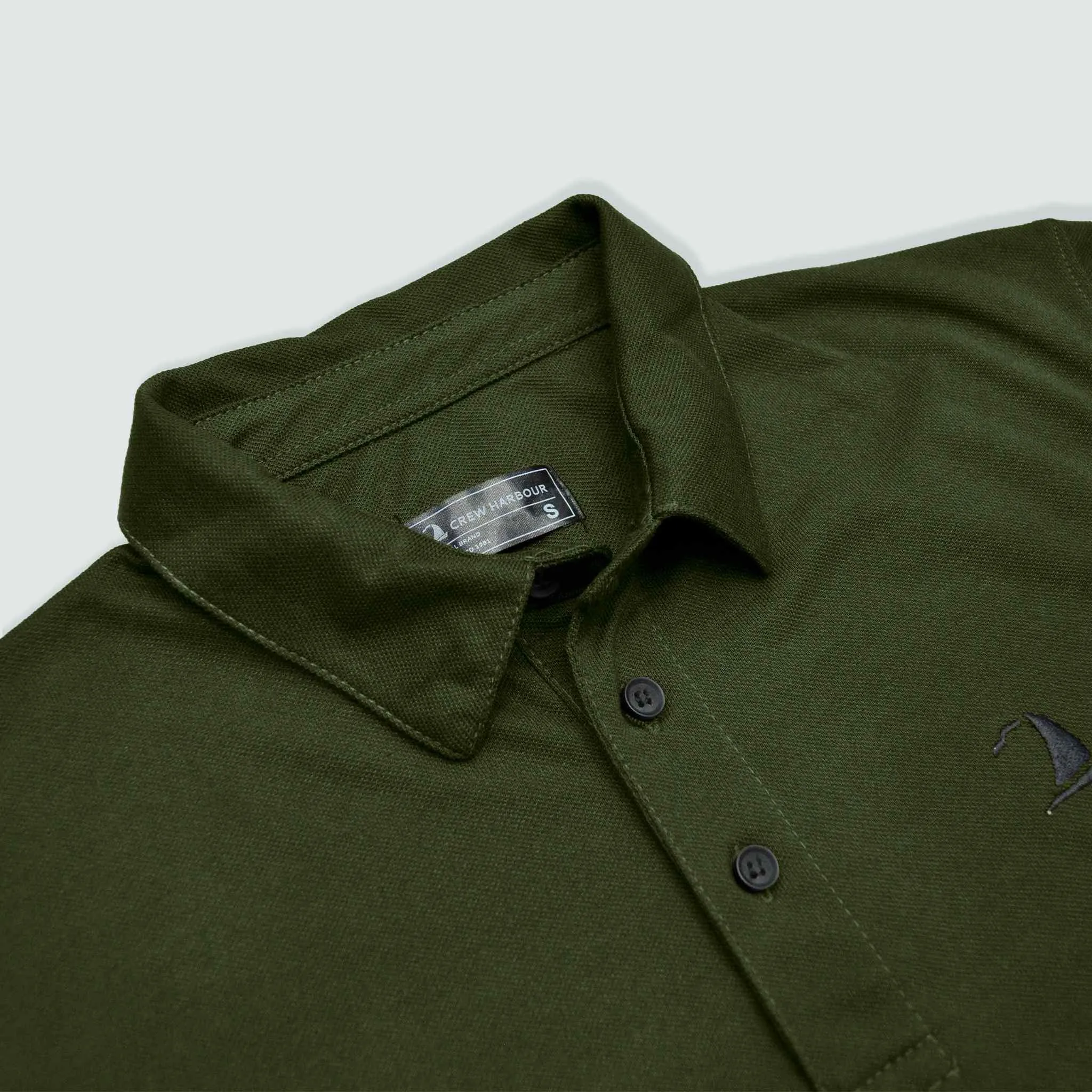 Olive Green Polo Shirts For Men