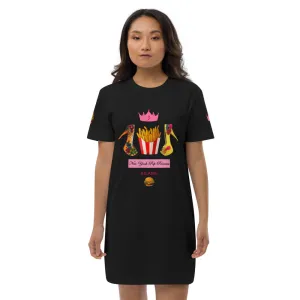 Organic cotton t-shirt dress 'Pop Princess'