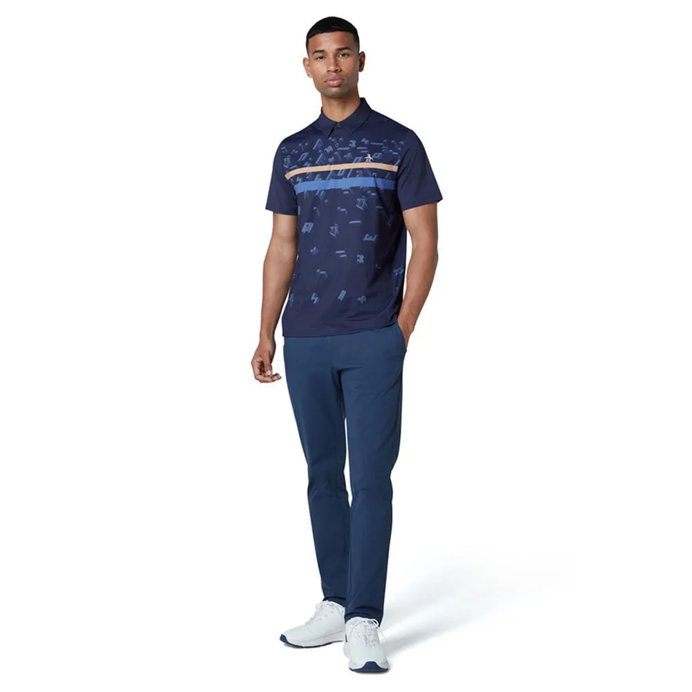 Original Penguin Got Game Engineered Stripe Polo