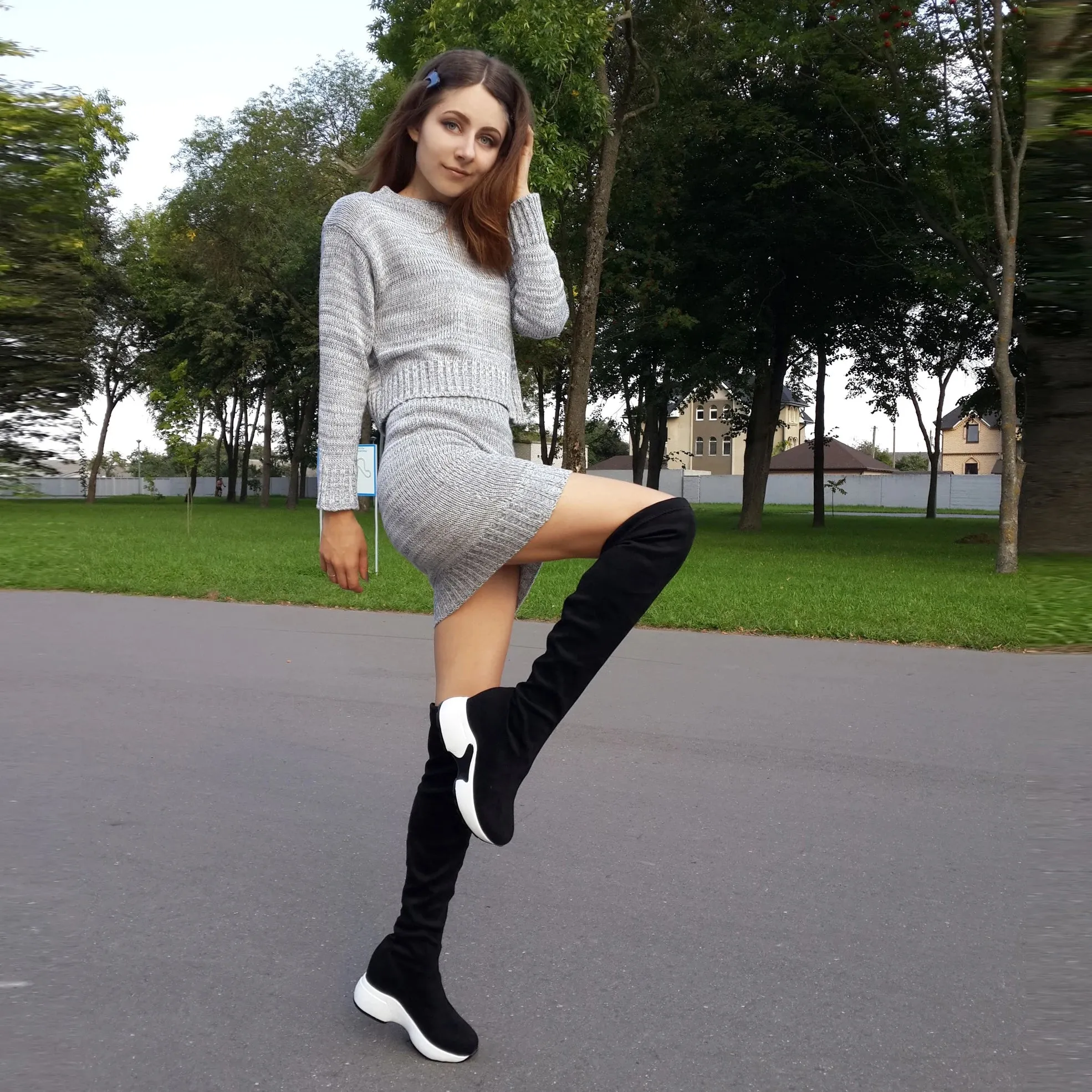Over The Knee Casual Winter Boots Sizes 34-43