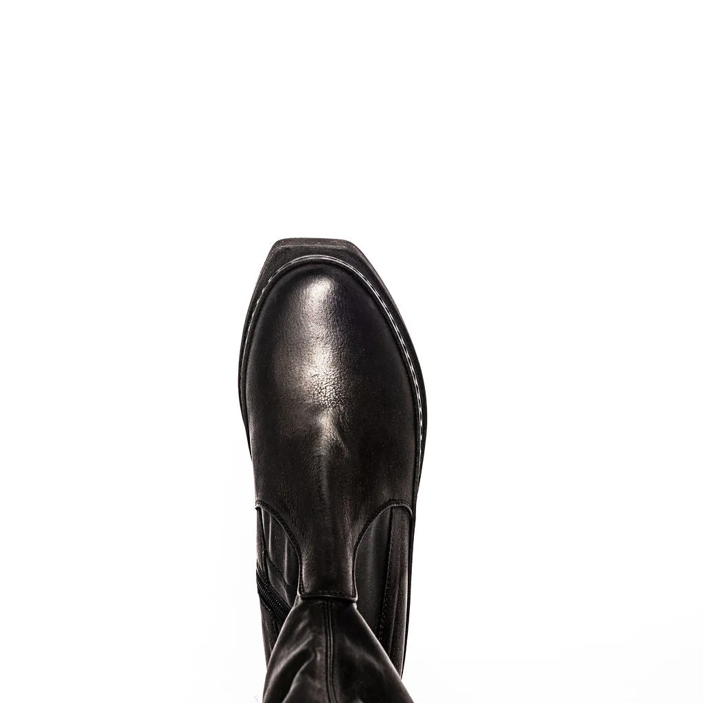 Over The Knee Platform Boots by LOFINA