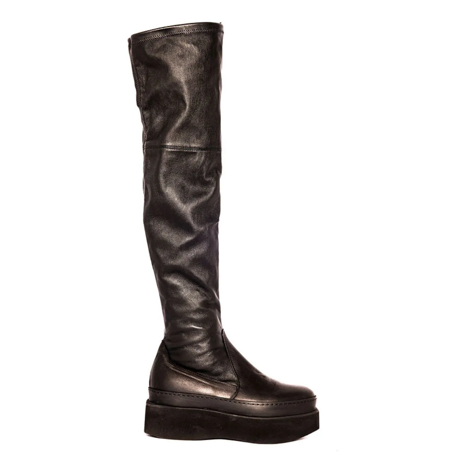 Over The Knee Platform Boots by LOFINA