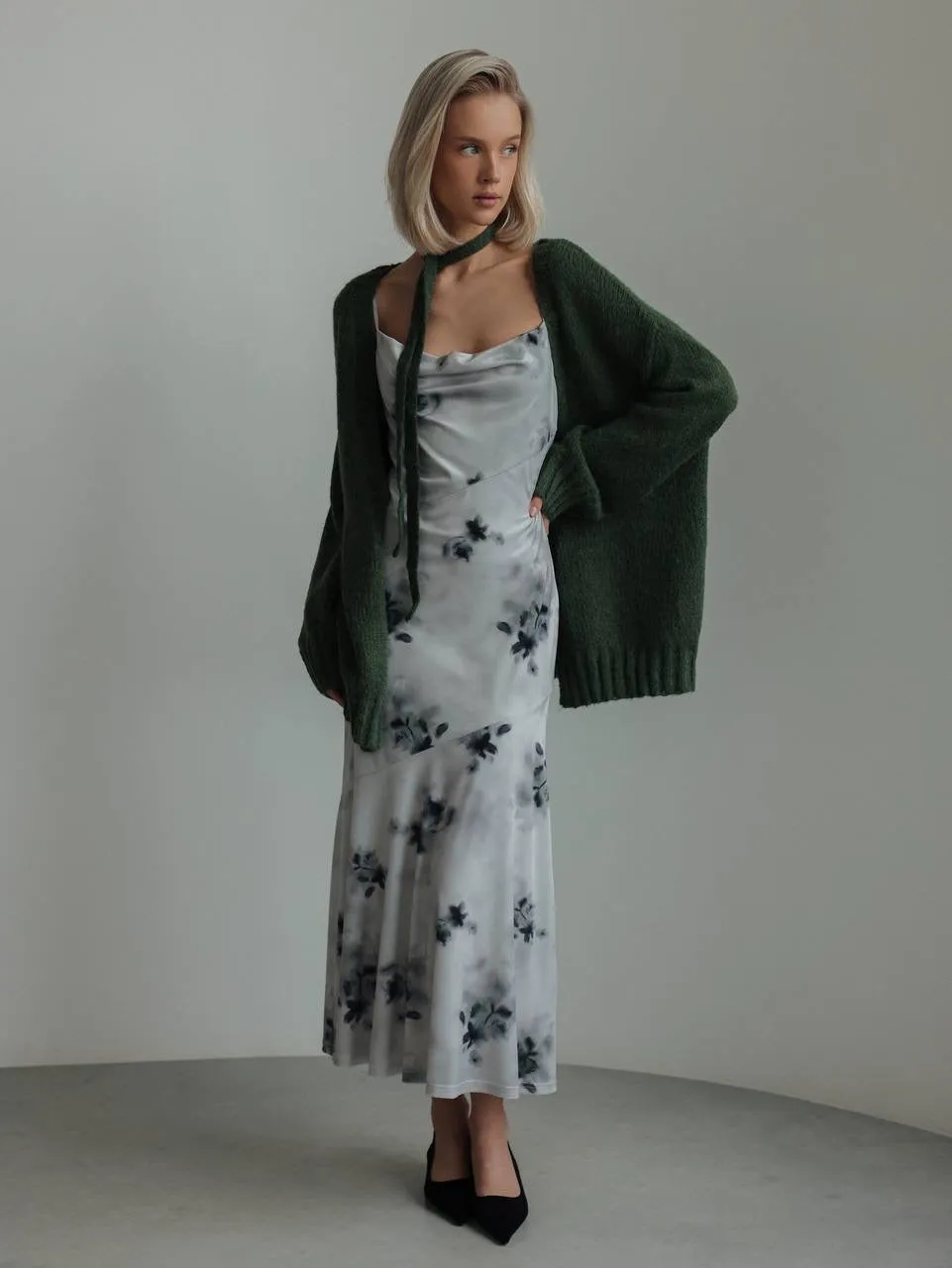 Oversized Knit Cardigan