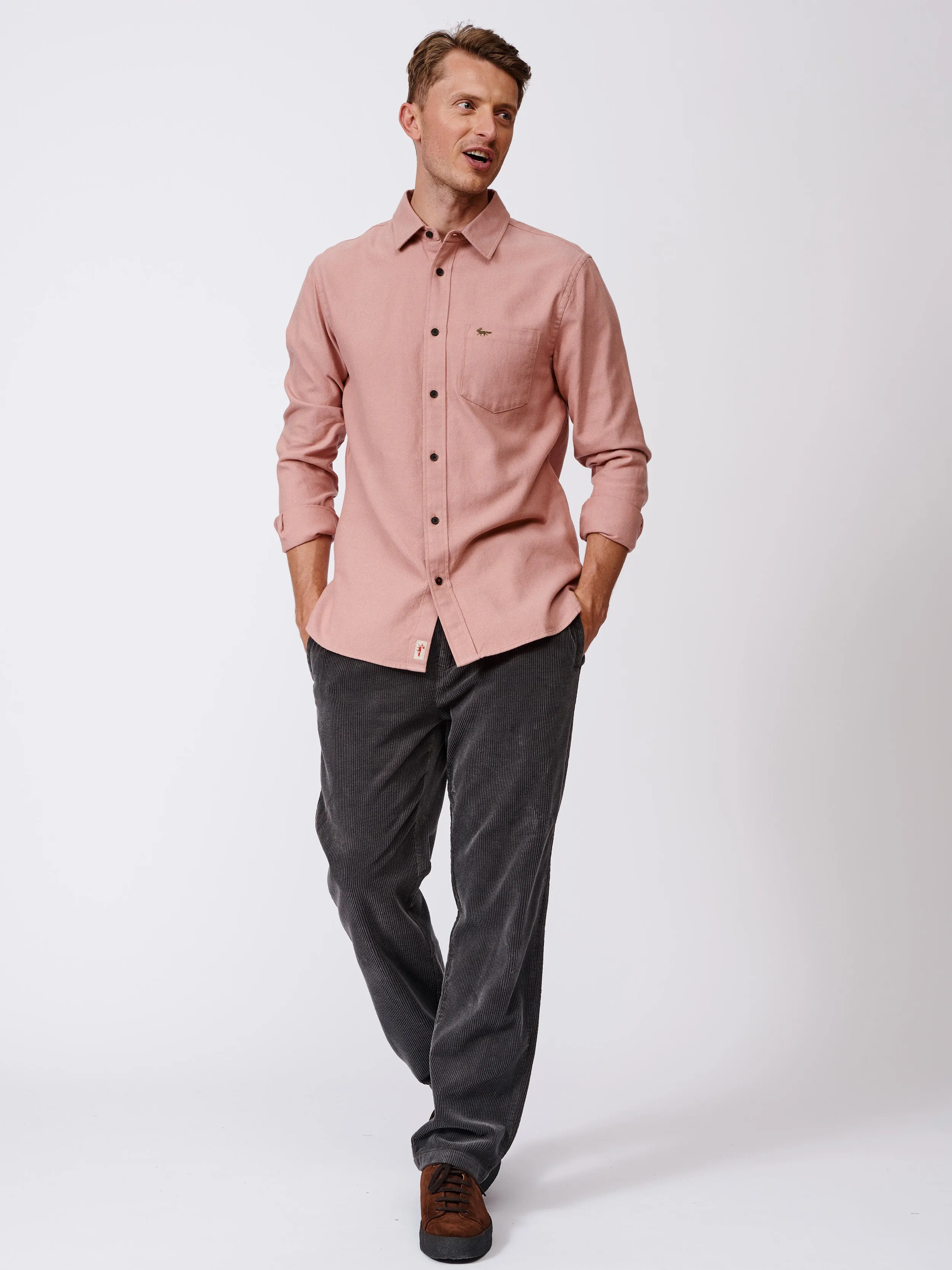 Oxcombe Brushed Oxford Button Down Shirt