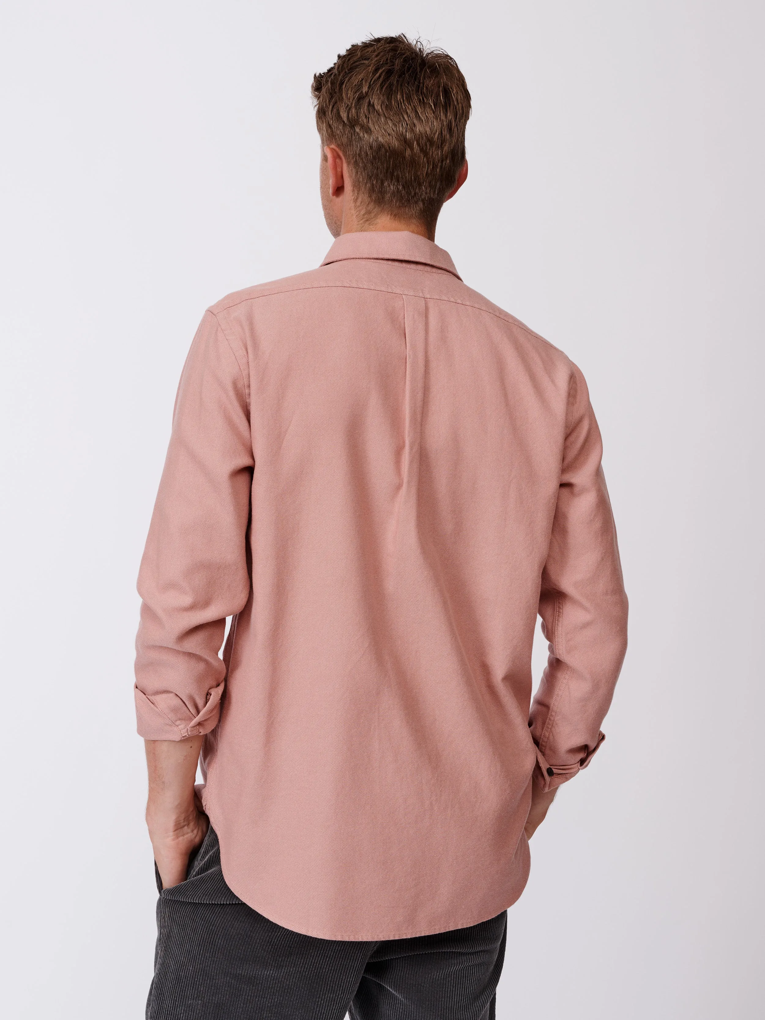 Oxcombe Brushed Oxford Button Down Shirt