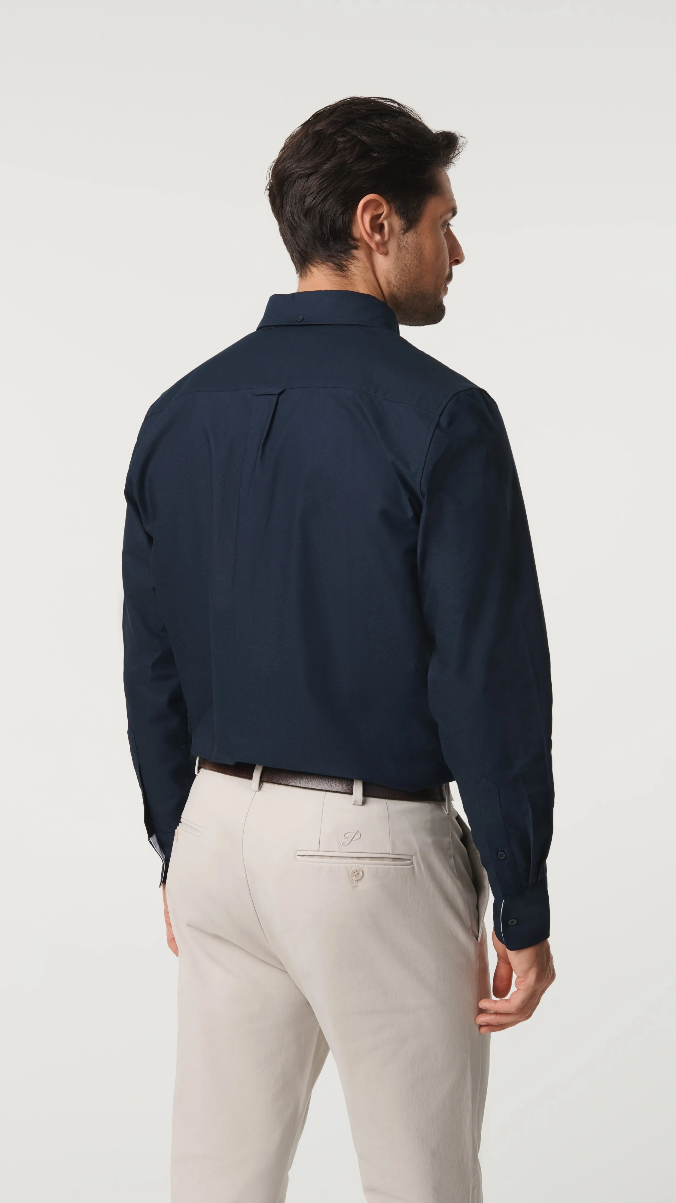 Oxford Cotton Shirt - Navy