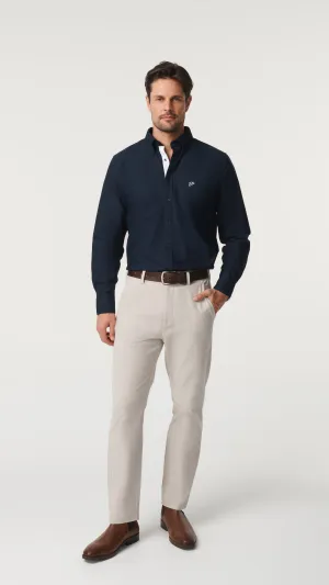 Oxford Cotton Shirt - Navy