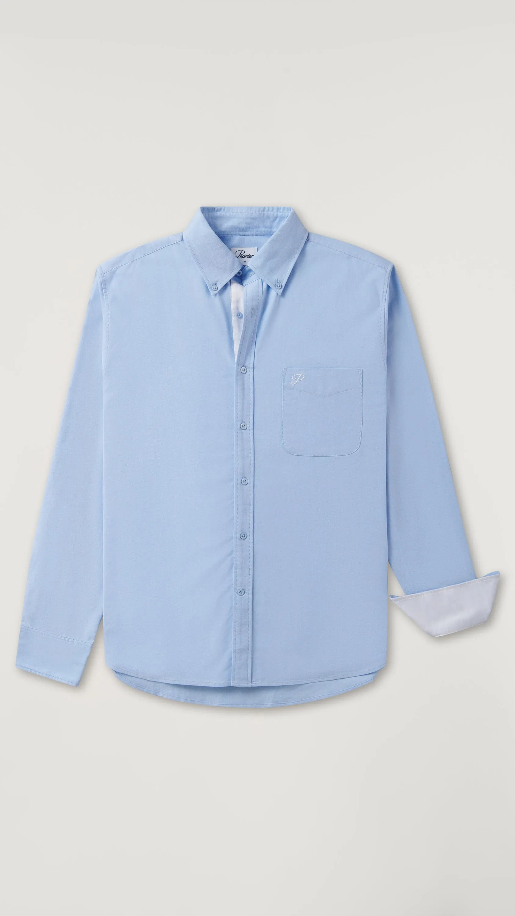 Oxford Cotton Shirt - Sky