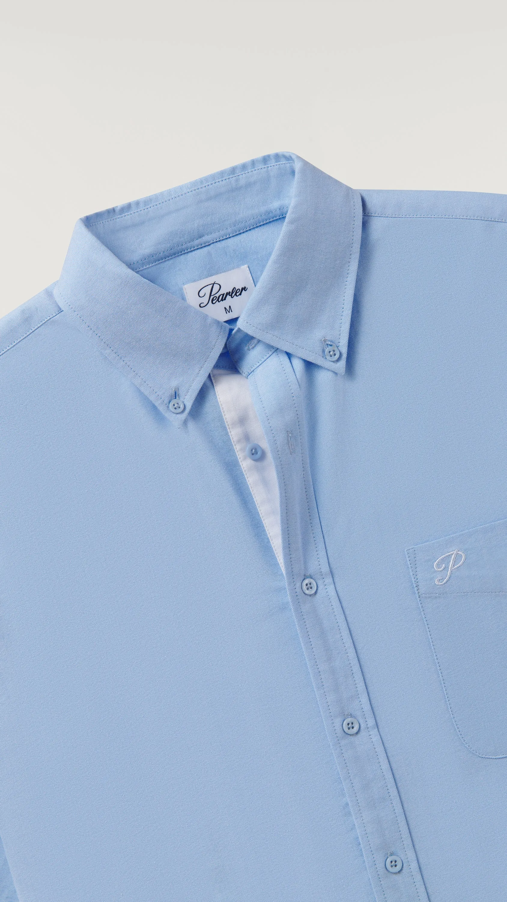 Oxford Cotton Shirt - Sky