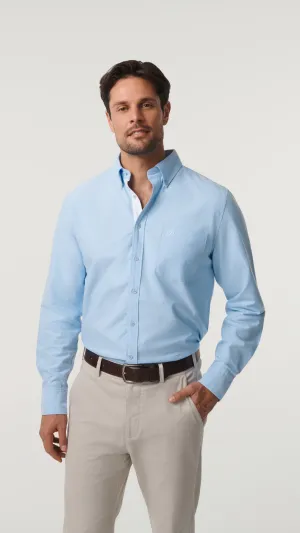 Oxford Cotton Shirt - Sky