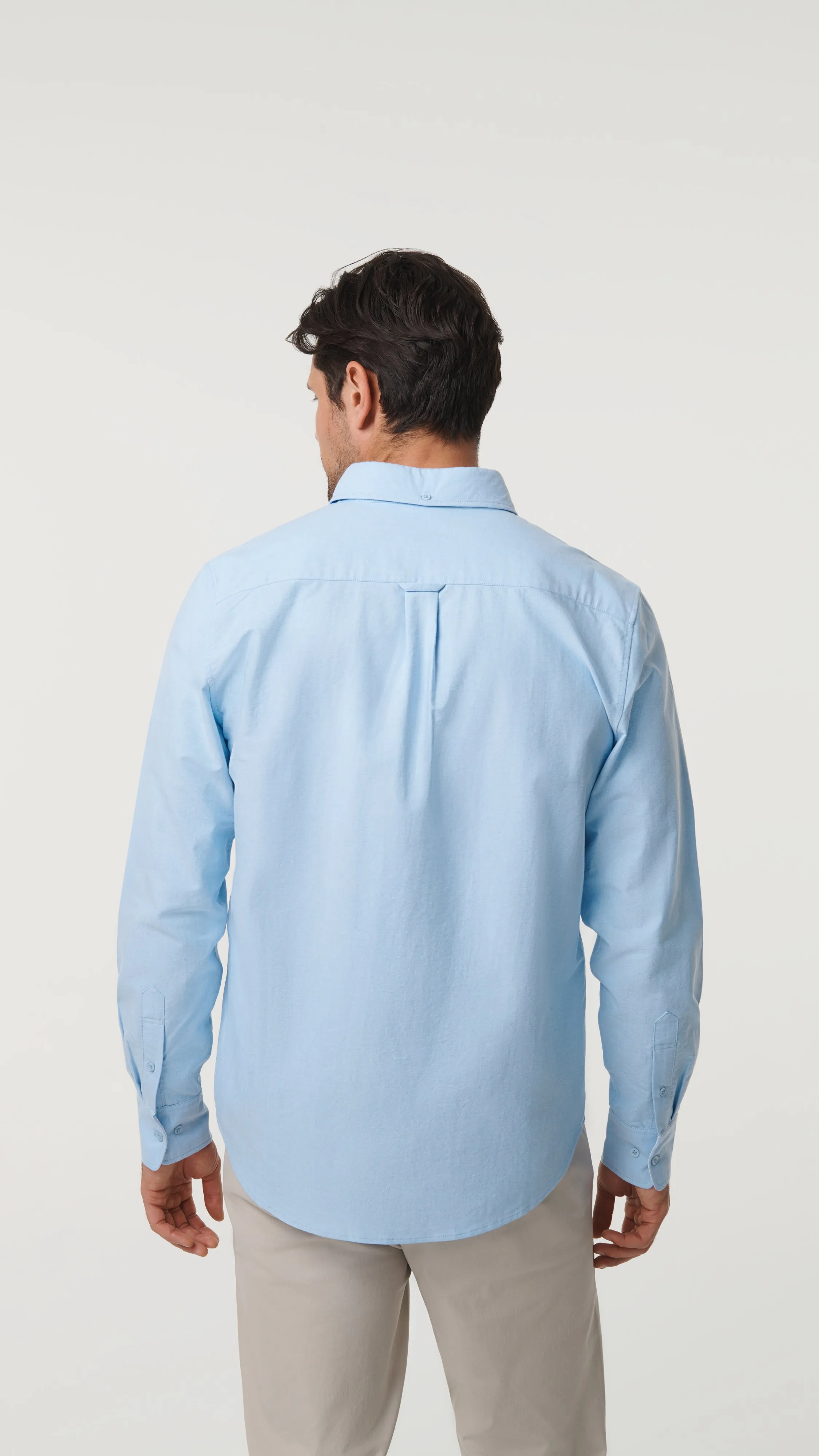 Oxford Cotton Shirt - Sky