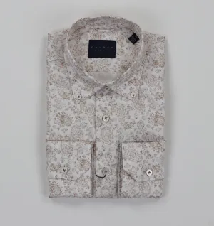 Panama Oxford Button Down in Sand