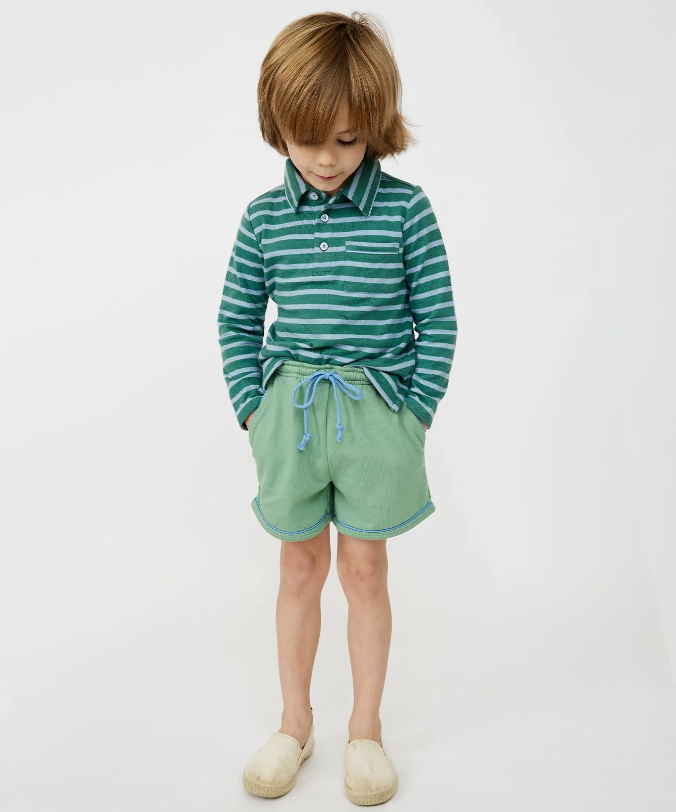 Parker Polo, Forest Stripe