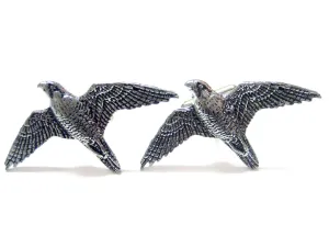 Peregrine Falcon Bird Cufflinks