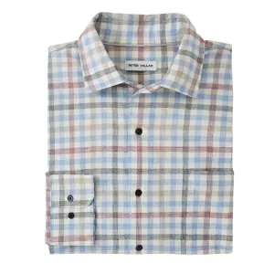 Peter Millar White Rock Cotton Sport Shirt