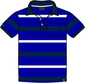 Pilbara Polo Mens Striped Pocket (RMPC098)