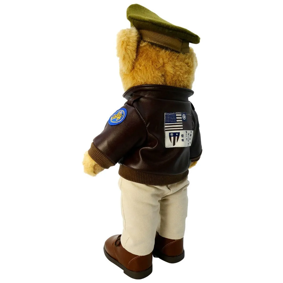 Pilot Toys Flying Tigers Museum Quality Plush Military Bear 16" Tall