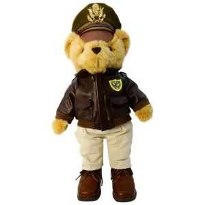 Pilot Toys Flying Tigers Museum Quality Plush Military Bear 16" Tall