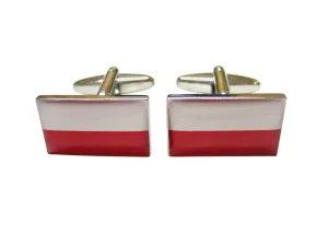 Poland Flag Cufflinks