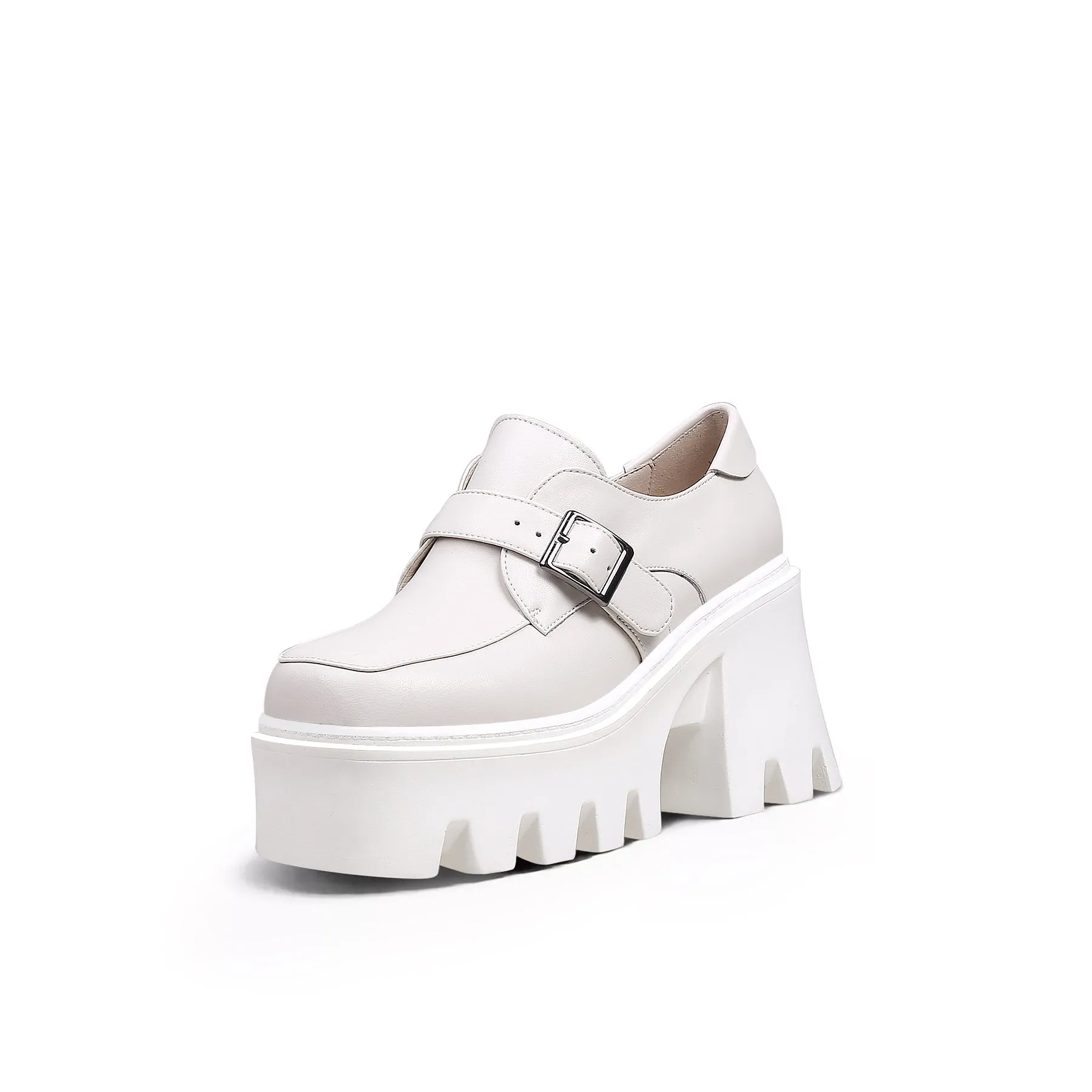 Polar Chunky High Heeled Bootie