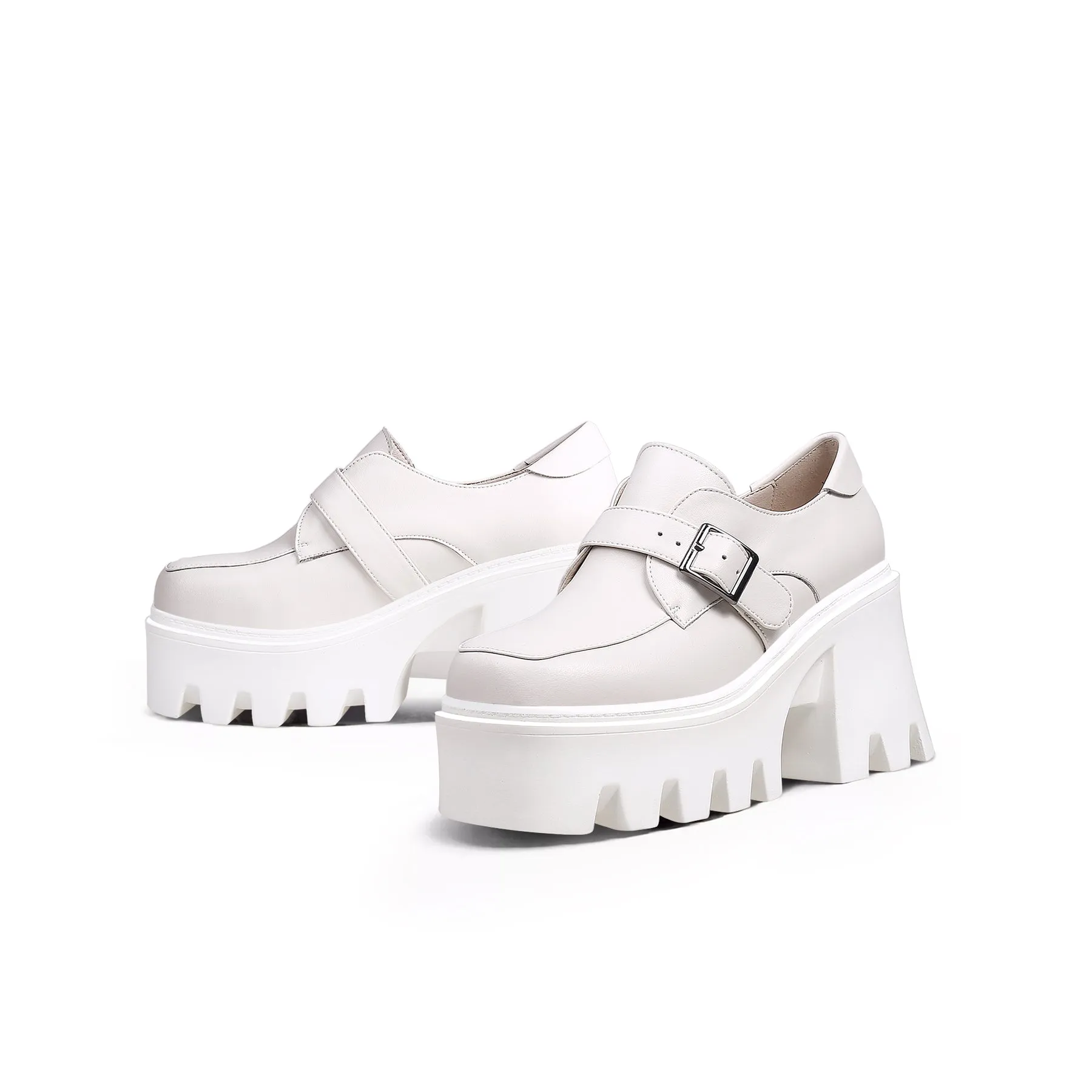 Polar Chunky High Heeled Bootie