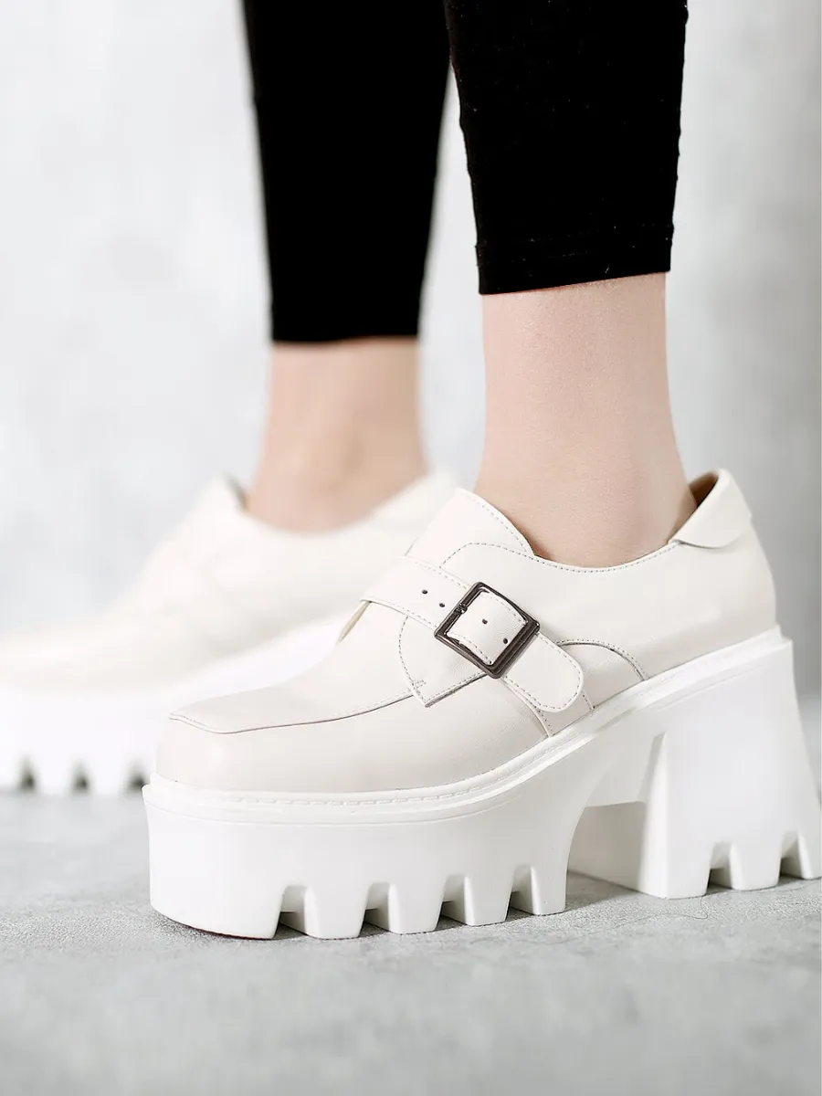 Polar Chunky High Heeled Bootie