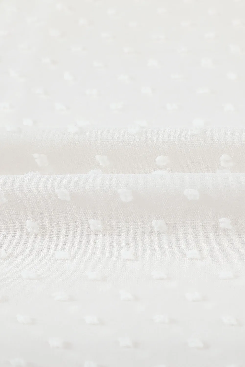 Polka Dot Ruffled Buttoned Shirt
