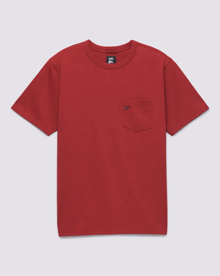 Polo Pilgrim Ss Pocket Shirt Brick